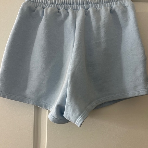 White fox Light Blue lounge Shorts XS - Picture 4 of 8